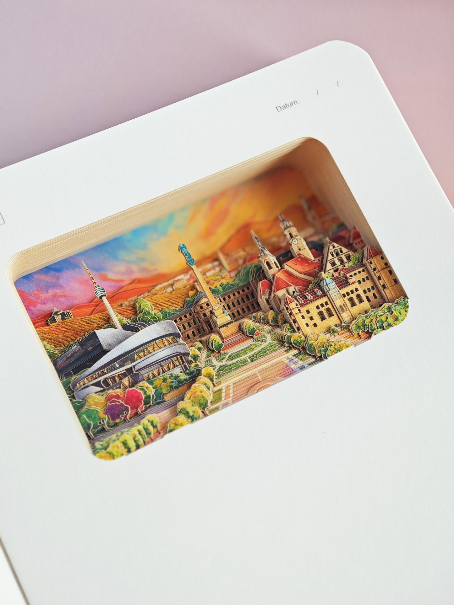 3D - Notizbuch Stuttgart