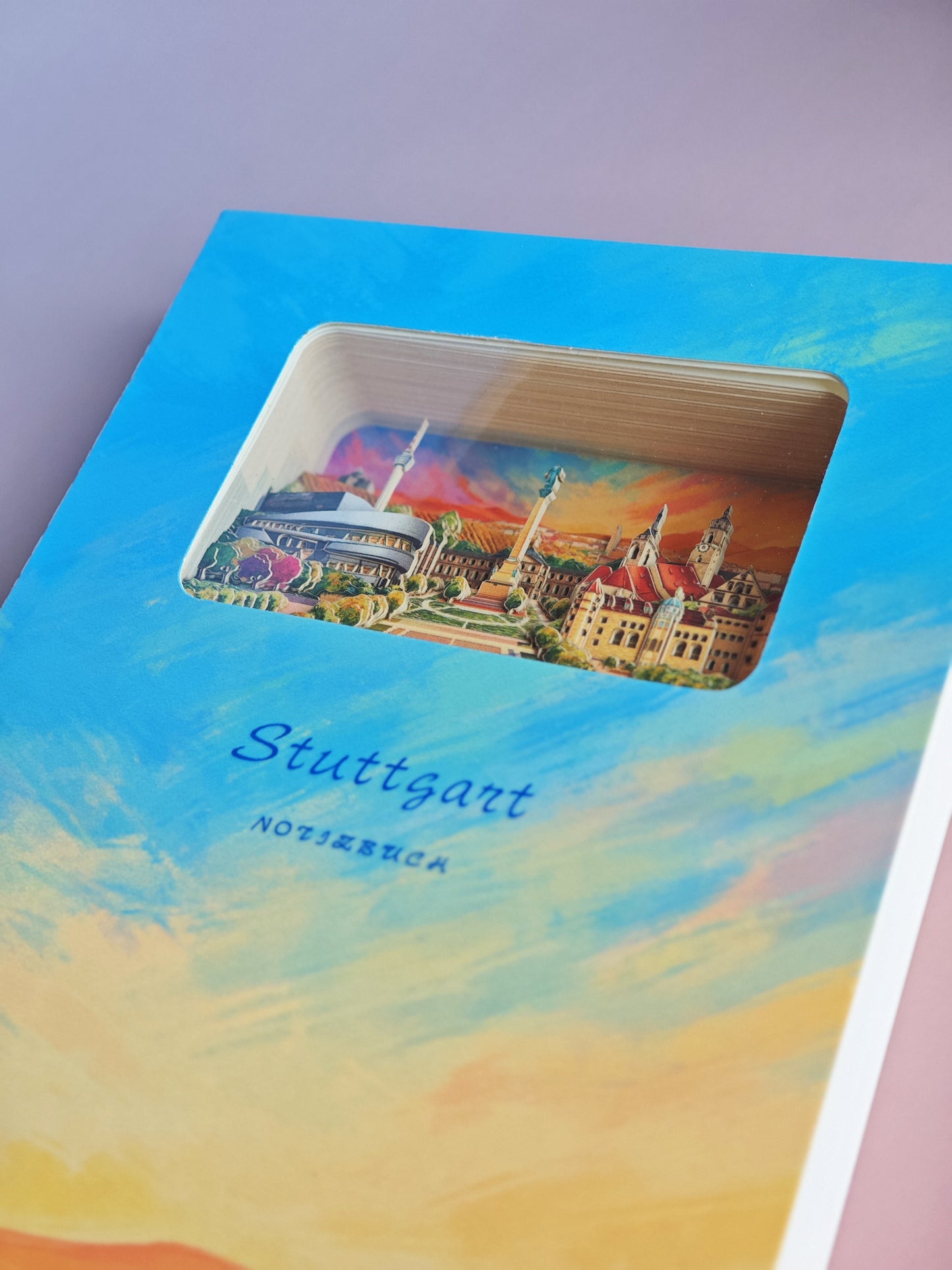 3D - Notizbuch Stuttgart