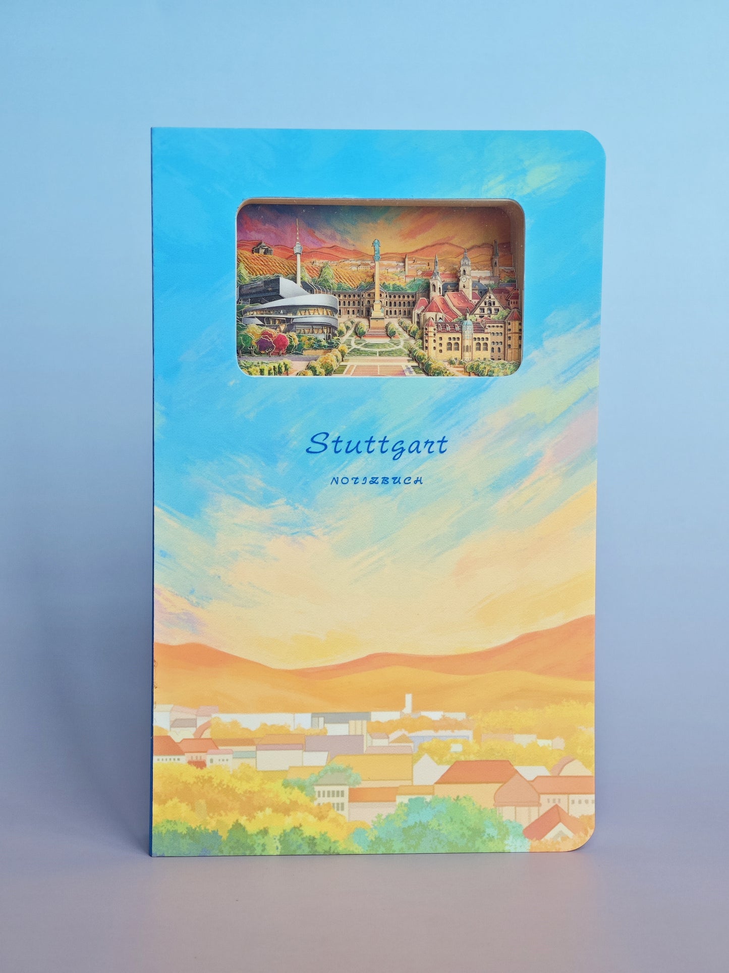 3D - Notizbuch Stuttgart