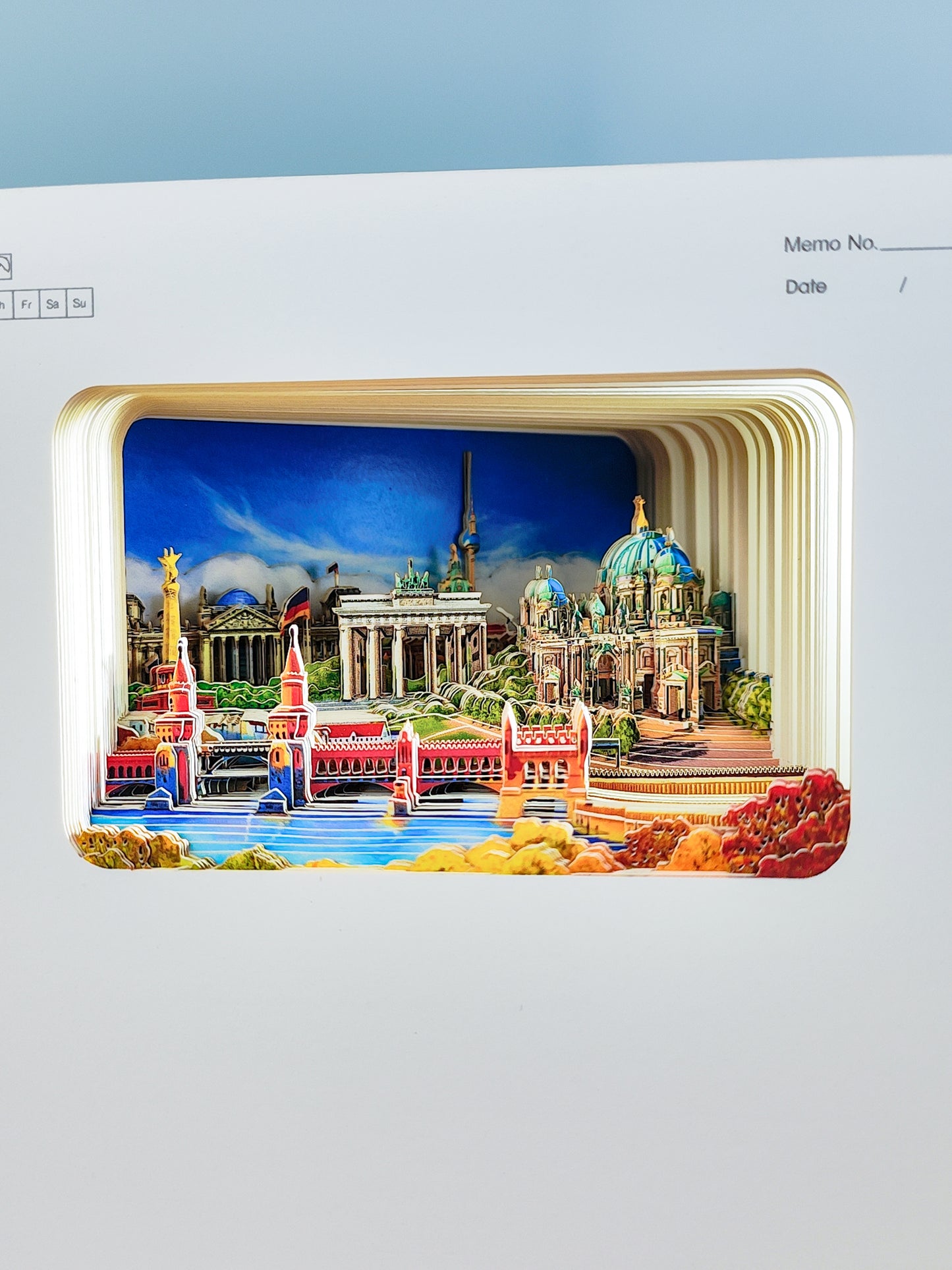 3D Notizbuch Berlin