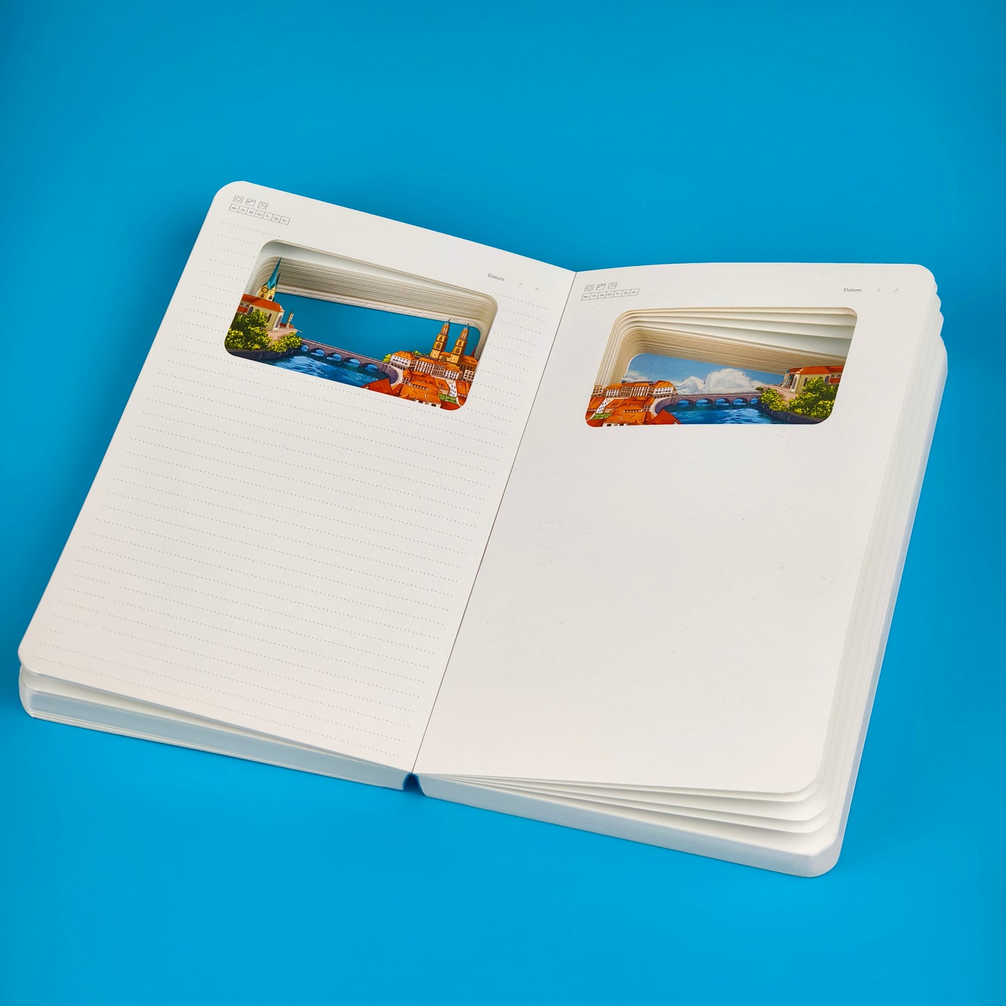 3D Notizbuch Zürich