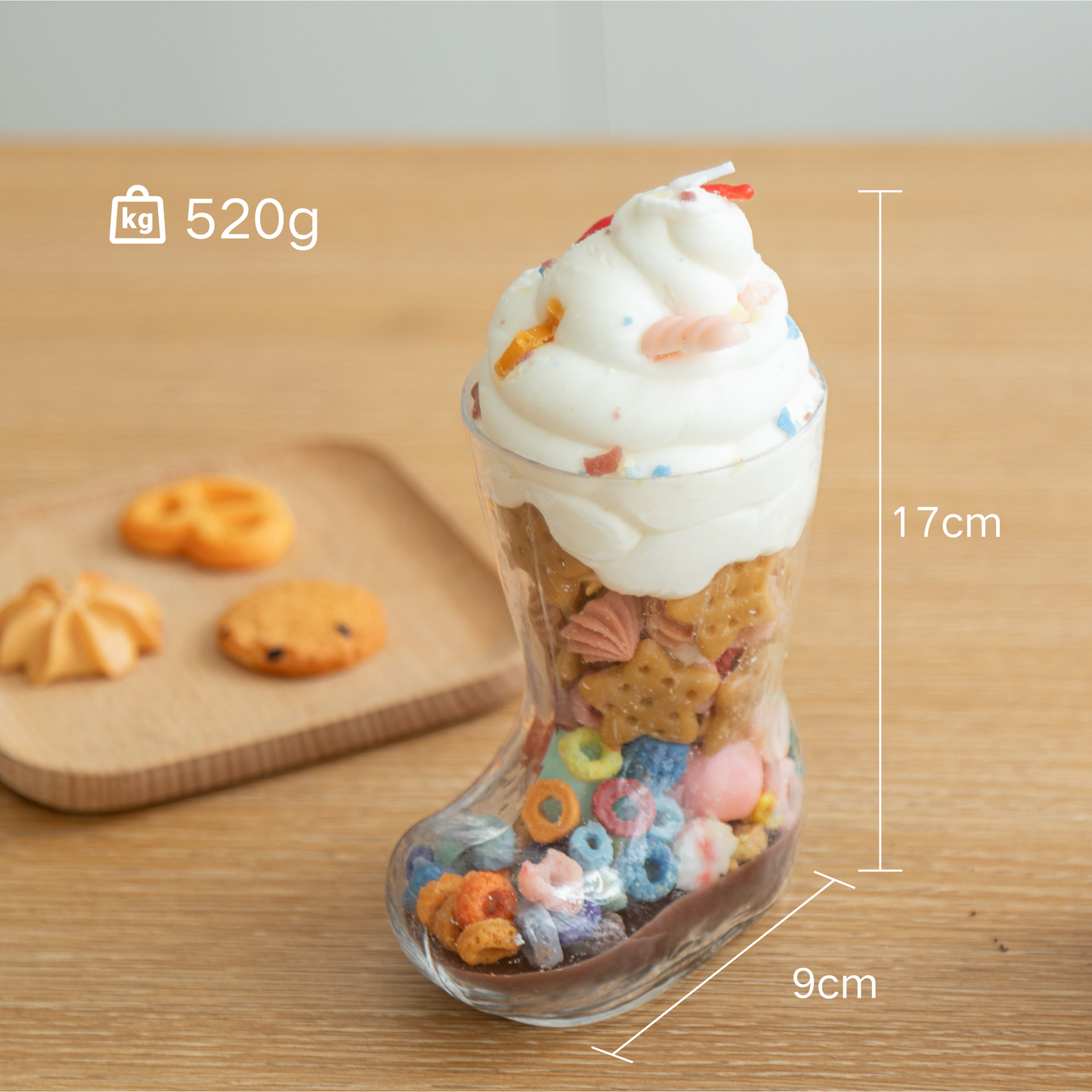 Candle “Cookie Crystal Shoes”