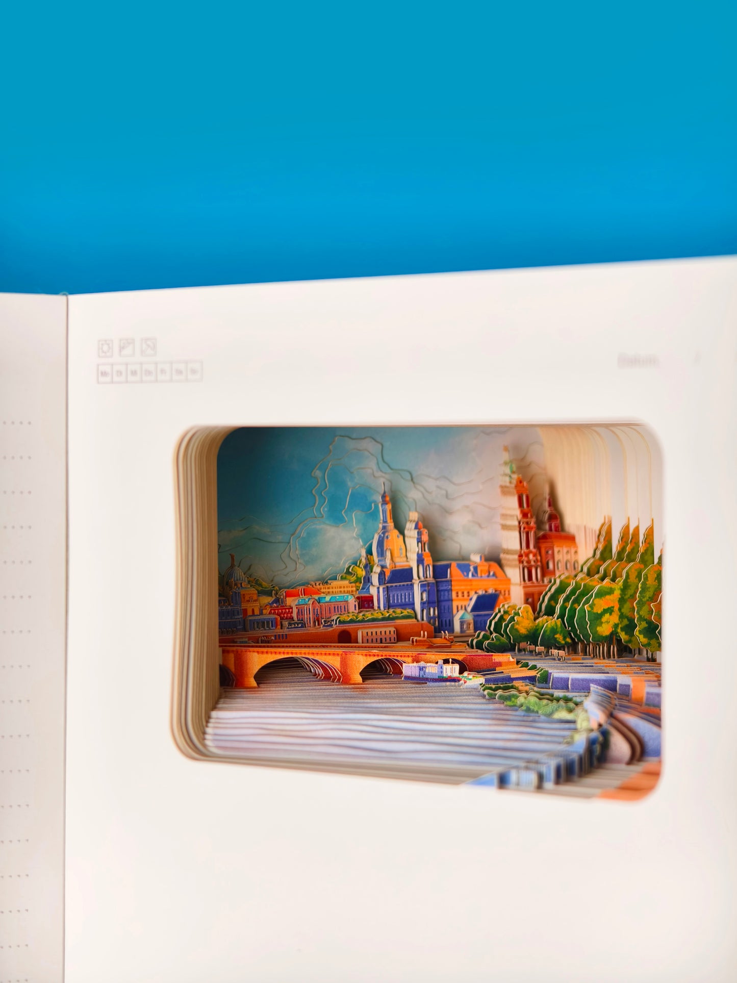 3D - Notizbuch Dresden