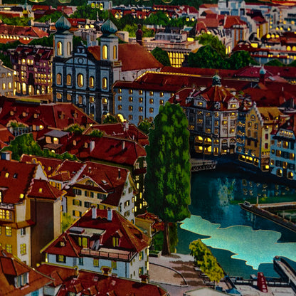 Luzern Leuchtbild