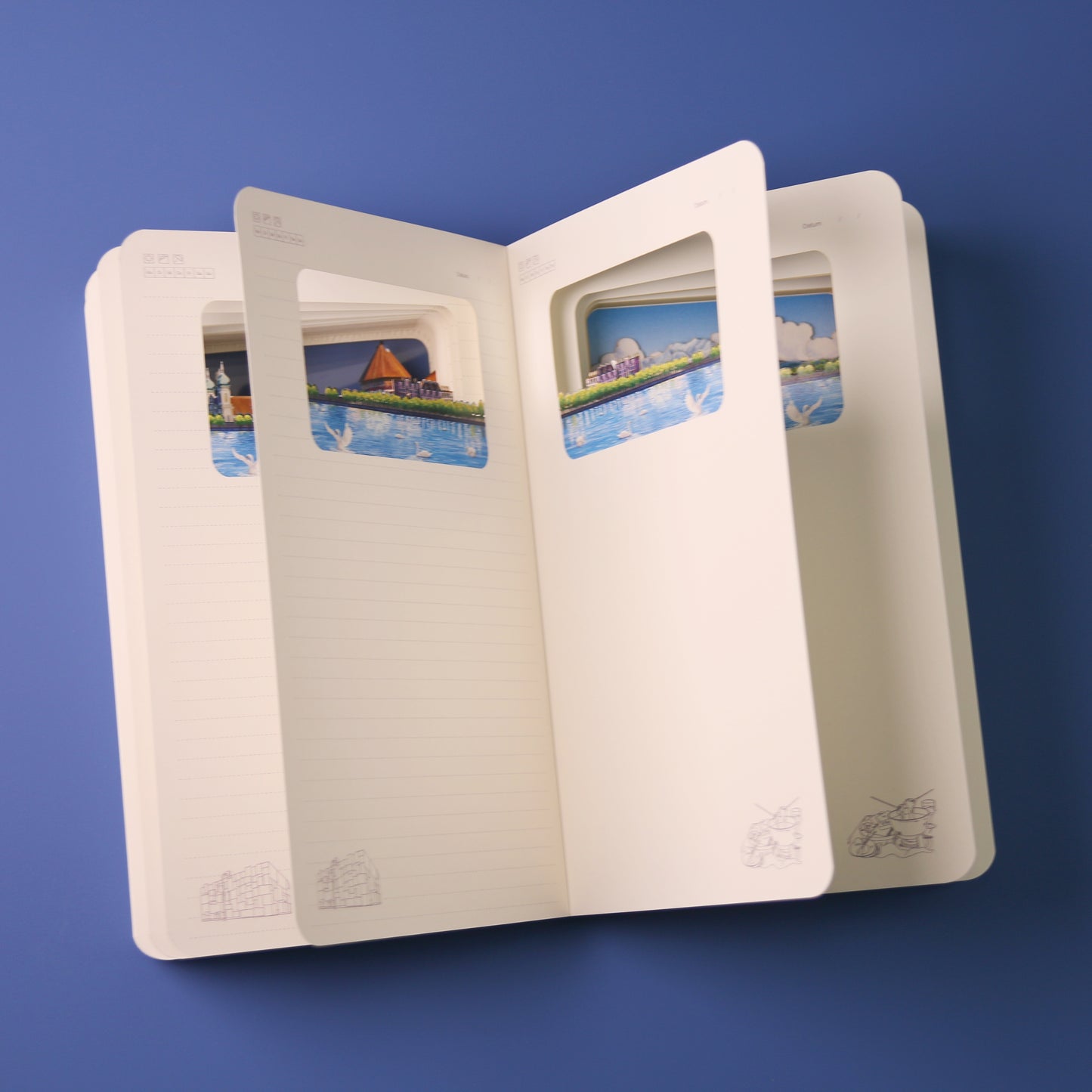 3D-Notizbuch Luzern