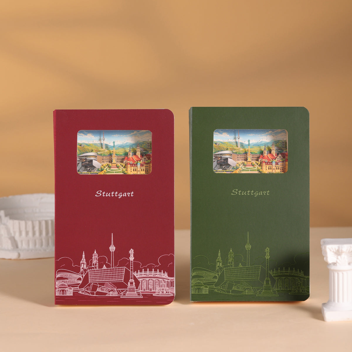 3D - Notizbuch Stuttgart