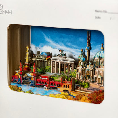 3D Notizbuch Berlin