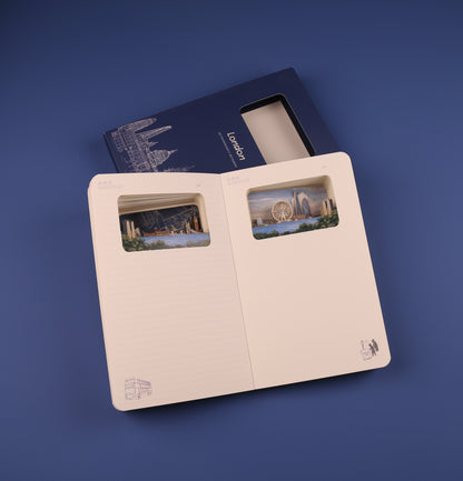 3D-Notizbuch London