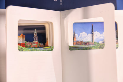 3D Notizbuch Hamburg