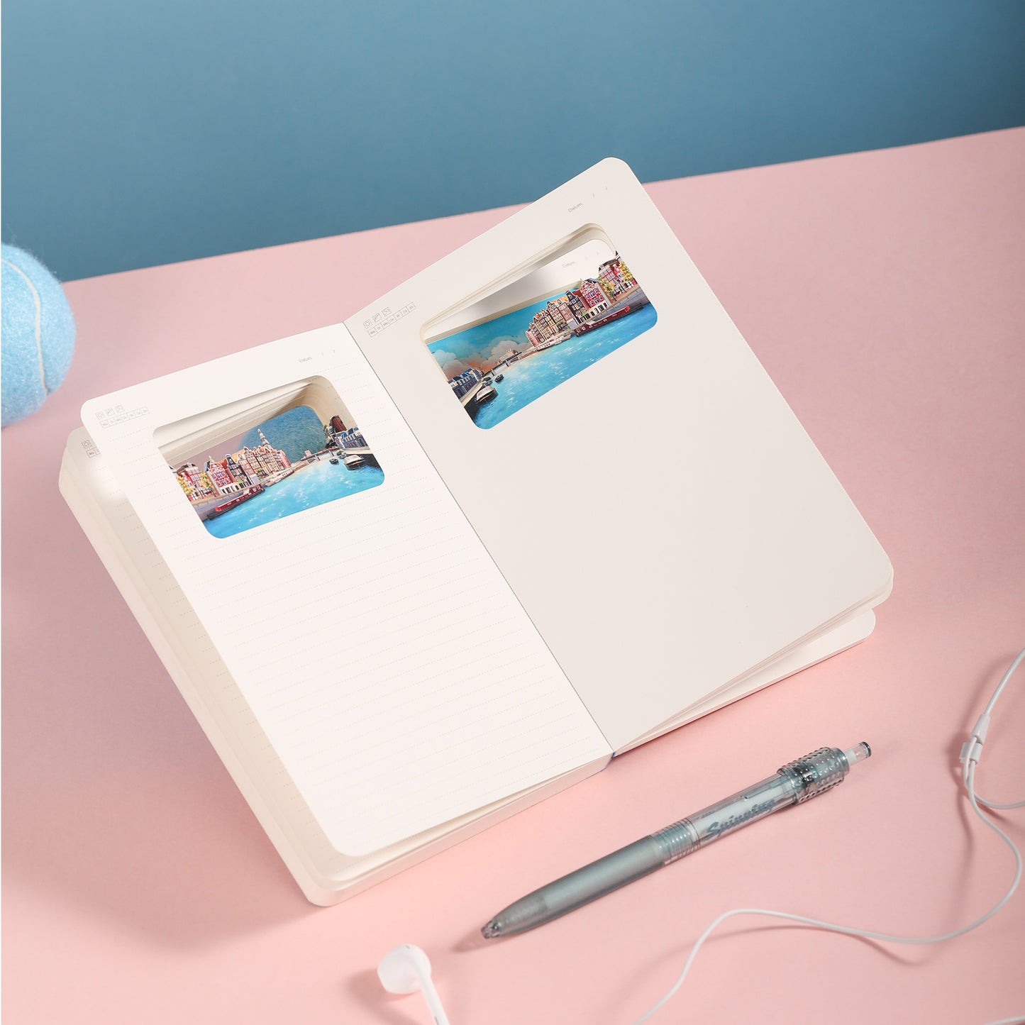 3D - Notizbuch Amsterdam