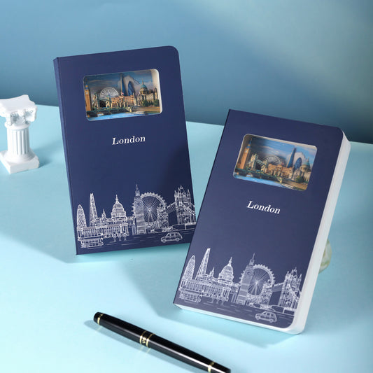 3D-Notizbuch London