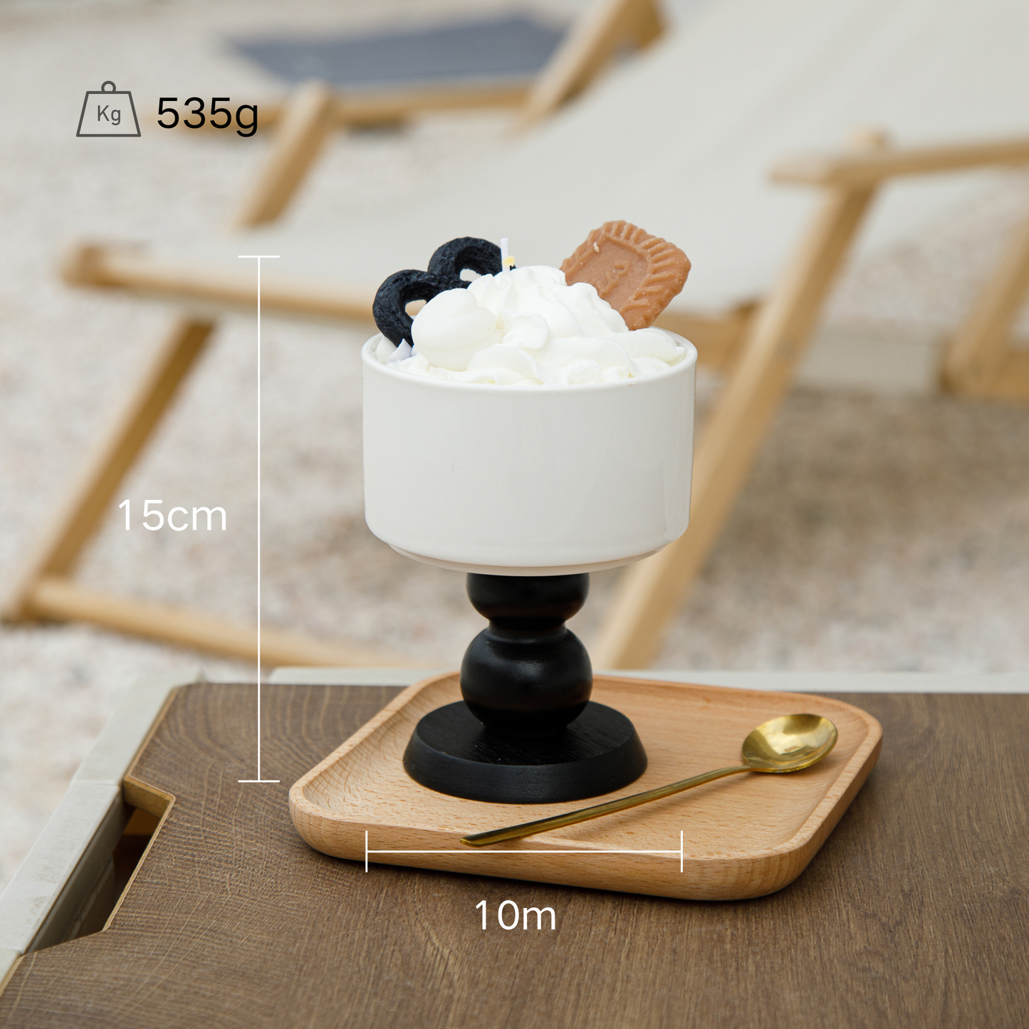 Duftkerze ”Ice-Cream Becher“