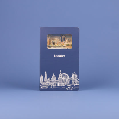 3D-Notizbuch London