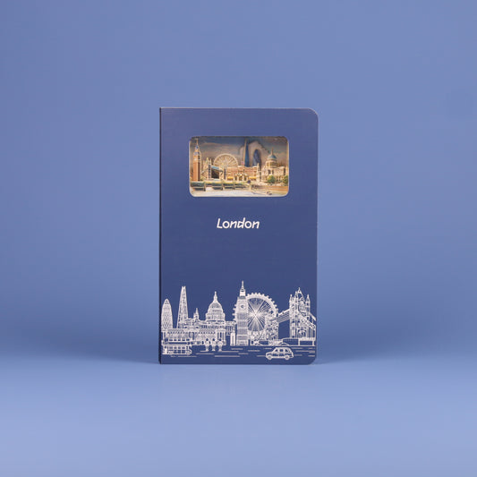 3D-Notizbuch London