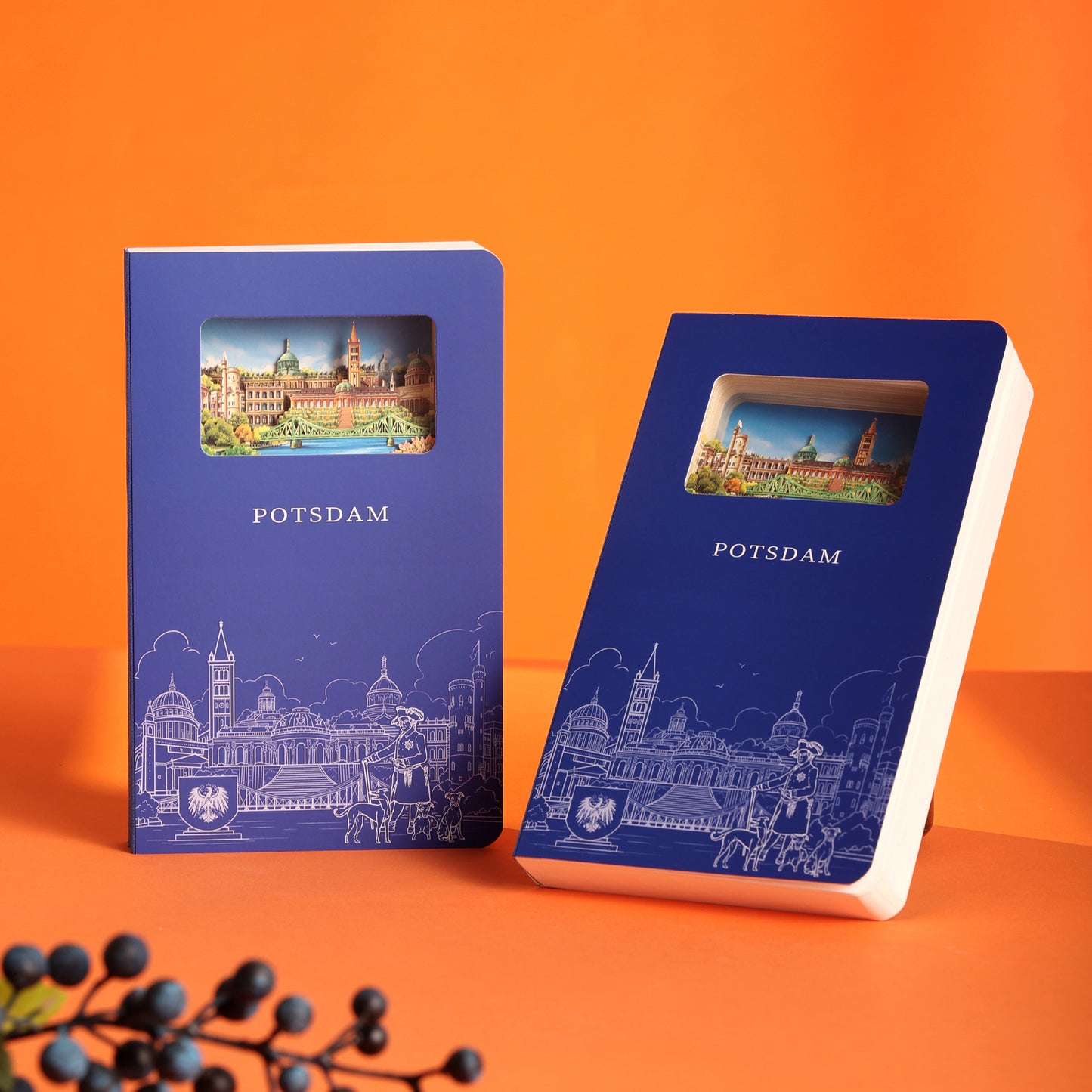 3D Notizbuch Potsdam
