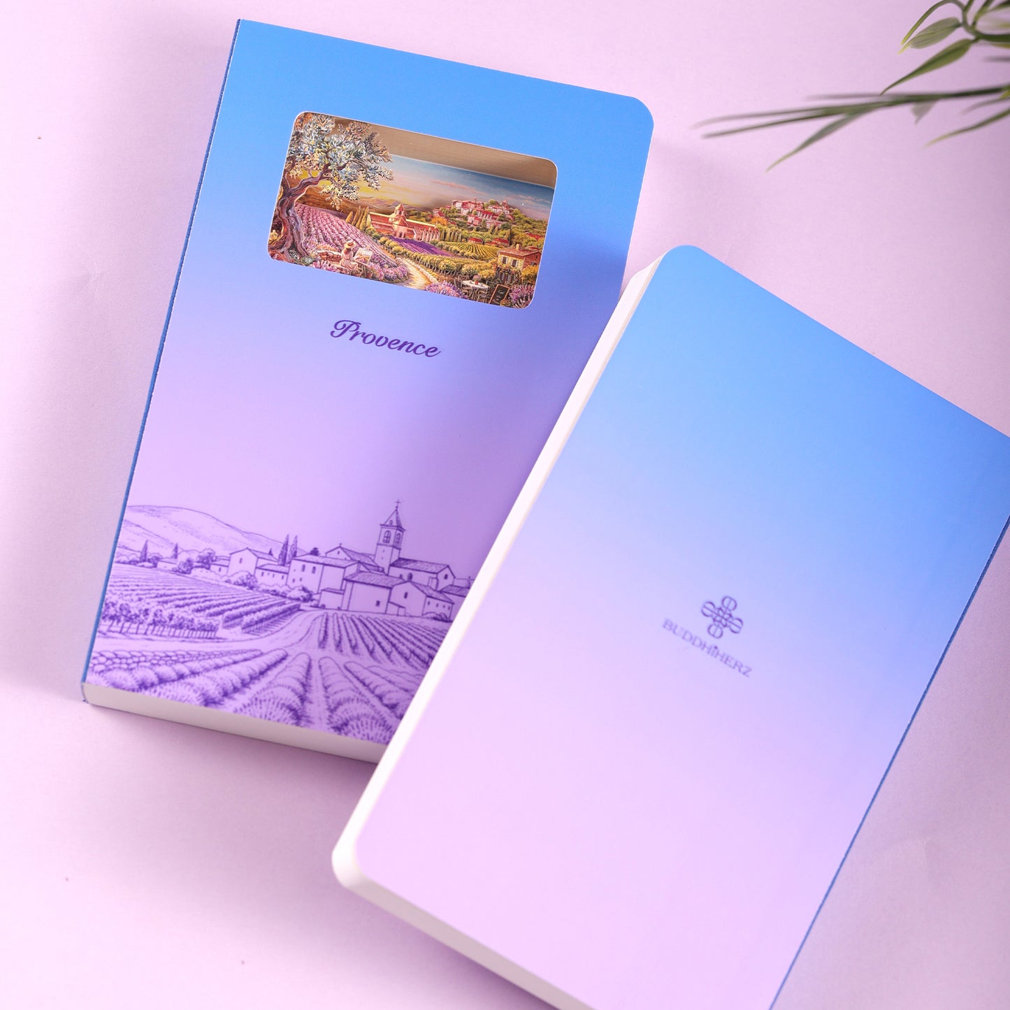 3D Notizbuch Provence