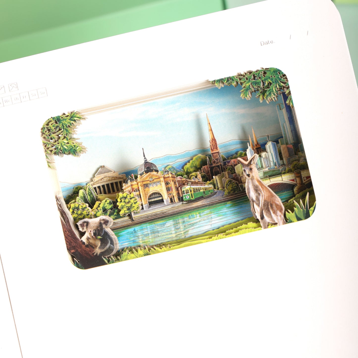 3D Notizbuch Melbourne