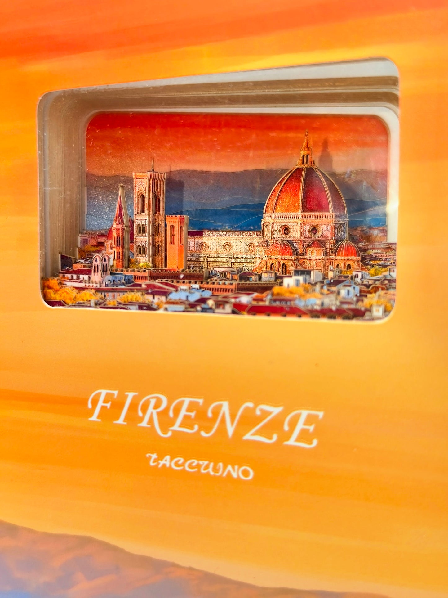 3D Notizbuch Florenz
