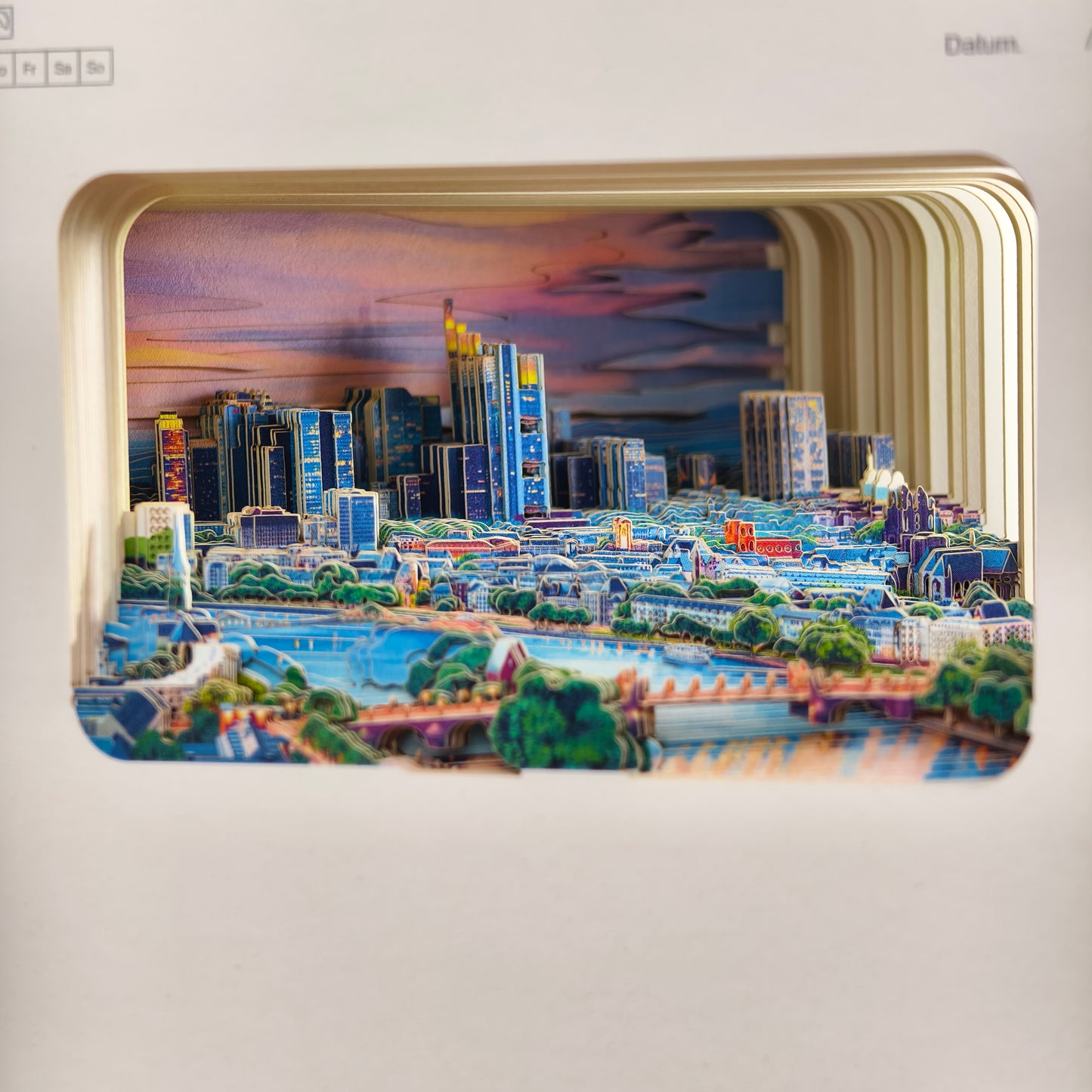 3D-Notizbuch Frankfurt