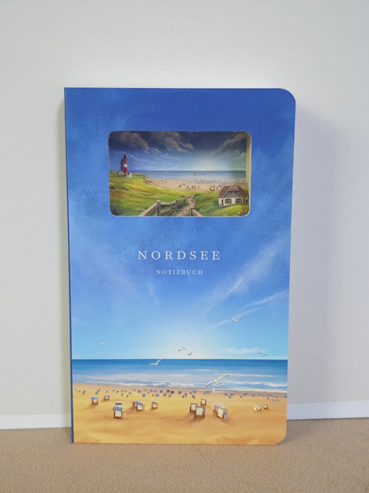 3D-Notizbuch Nordsee