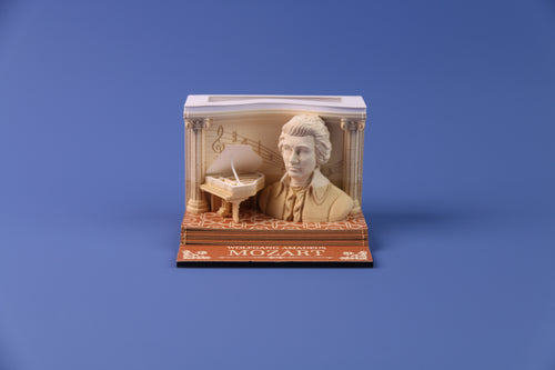 3D-Notizblock „Wolfgang Amadeus Mozart“