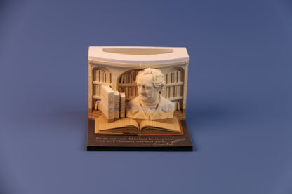 3D-Notizblock „Johann Wolfgang von Goethe“