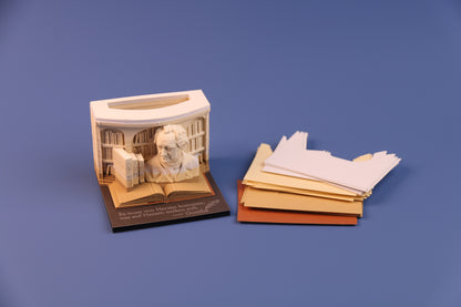 3D-Notizblock „Johann Wolfgang von Goethe“