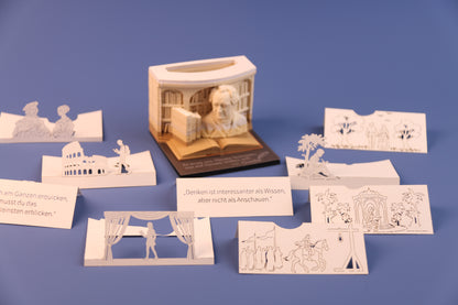 3D-Notizblock „Johann Wolfgang von Goethe“