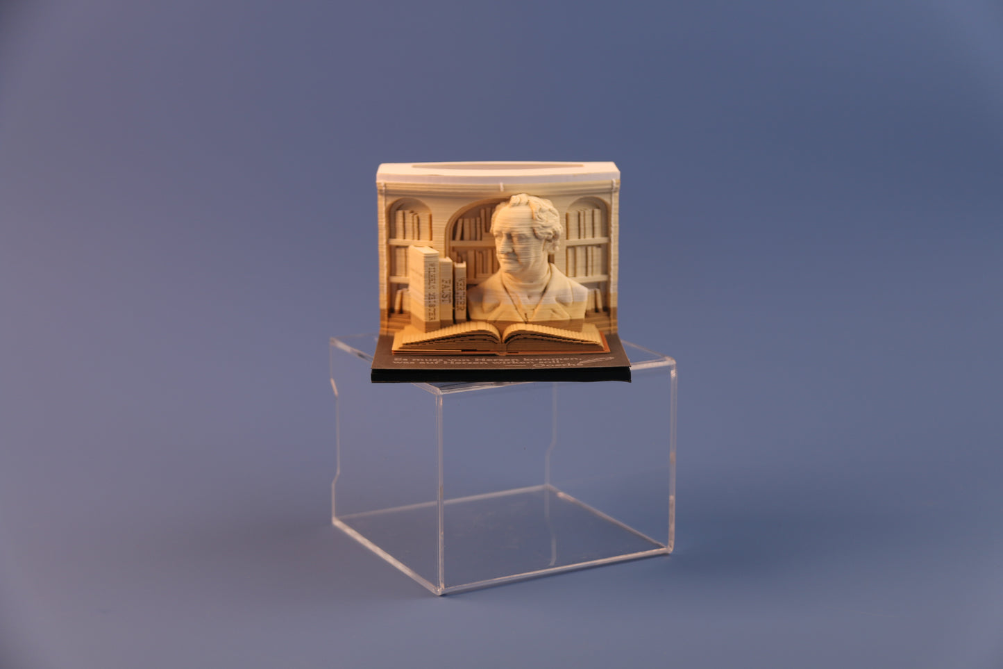 3D-Notizblock „Johann Wolfgang von Goethe“