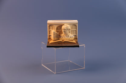 3D-Notizblock „Johann Wolfgang von Goethe“