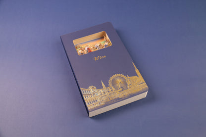 3D Notizbuch Wien