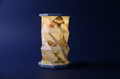 Mini Drehbare LED-Lampe "Weihnachtsmarkt Salzburg"