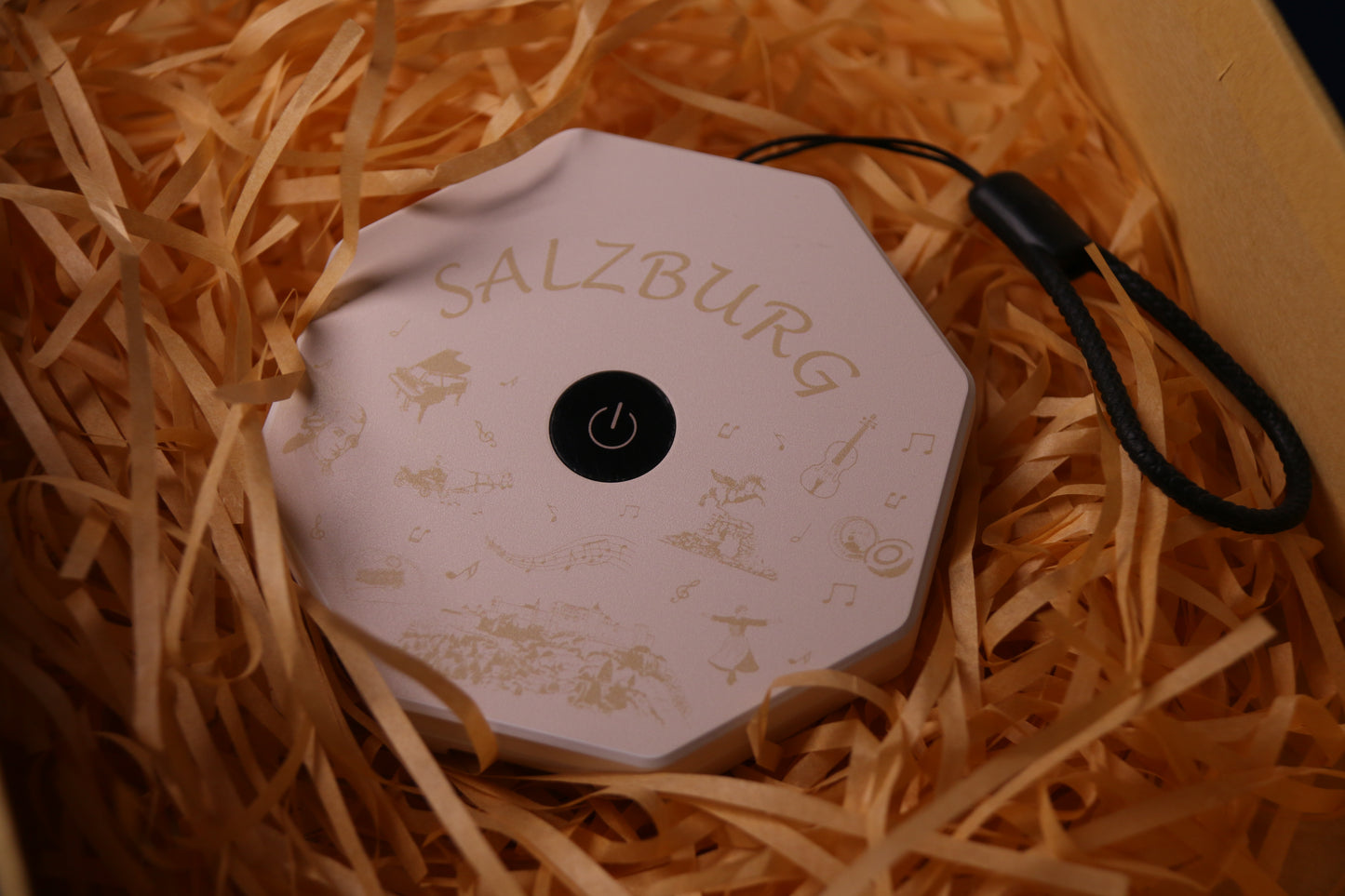 Mini Drehbare LED-Lampe "Weihnachtsmarkt Salzburg"