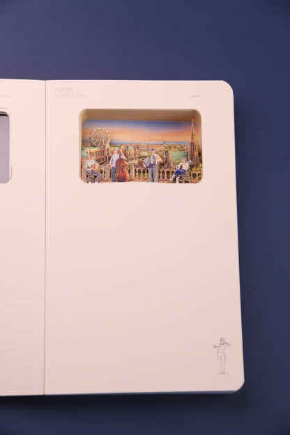 3D Notizbuch Wien