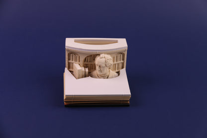 3D-Notizblock „Johann Wolfgang von Goethe“