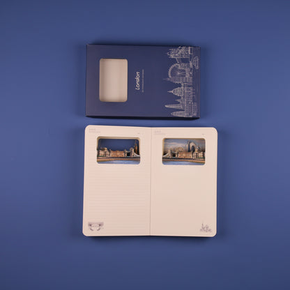 3D-Notizbuch London