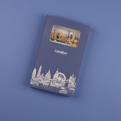 3D-Notizbuch London