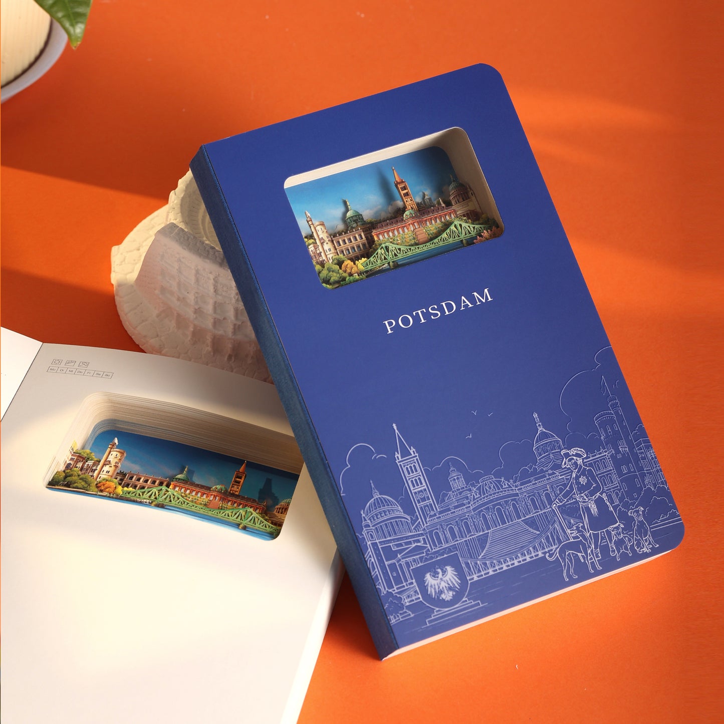 3D Notizbuch Potsdam