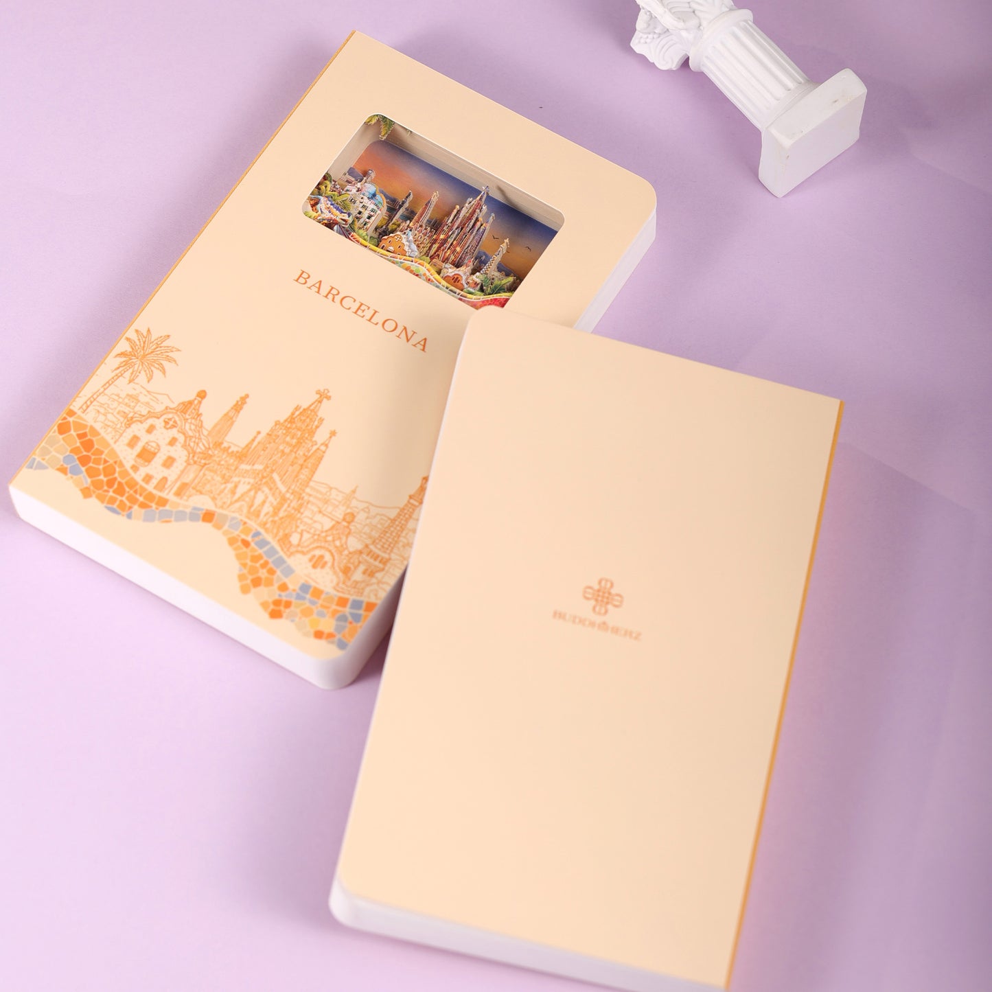 3D Notizbuch Barcelona