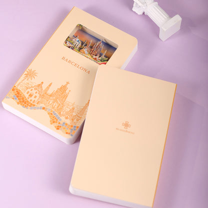3D Notizbuch Barcelona