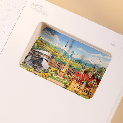 3D - Notizbuch Stuttgart