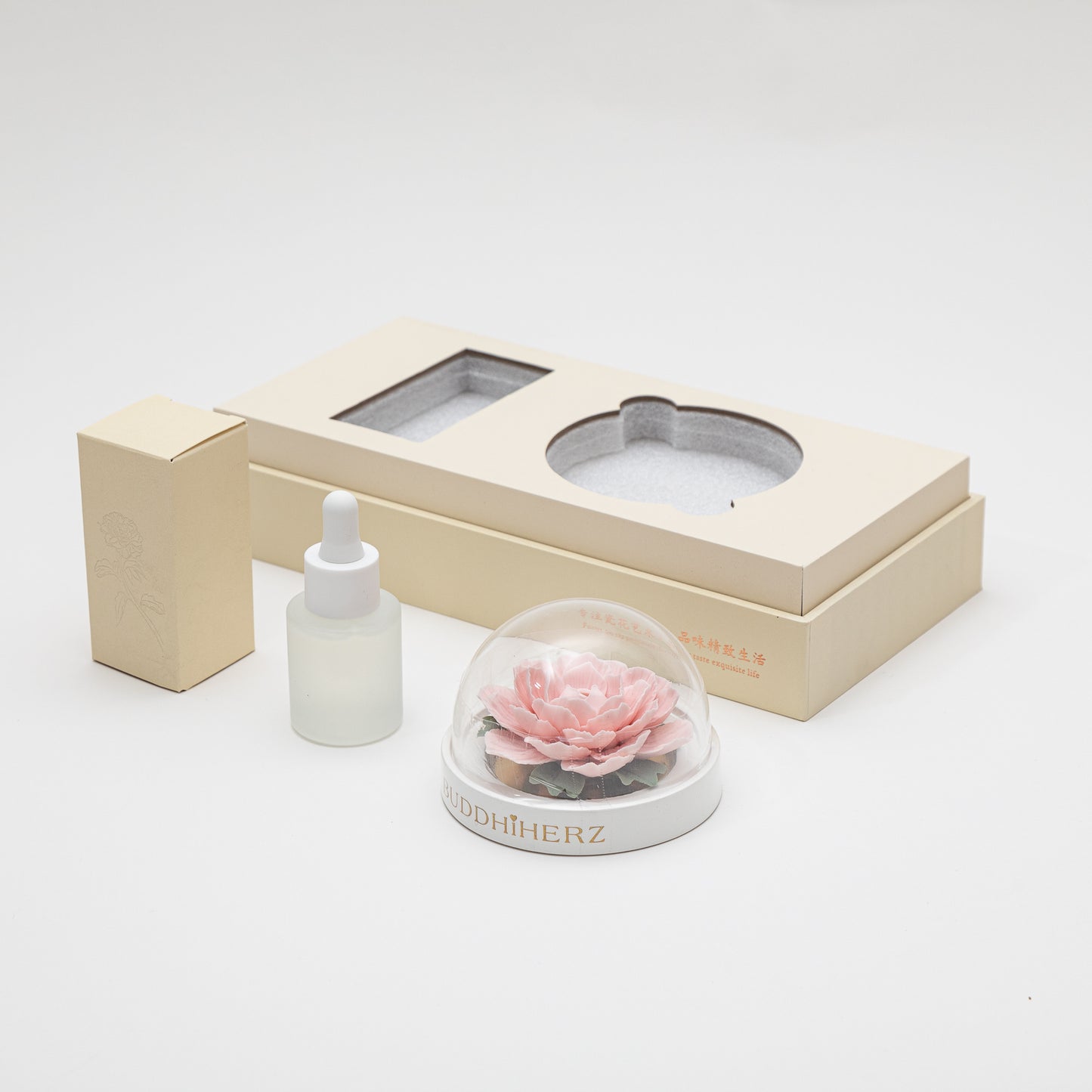 Camellia Porcelain Flower Pink with Fragrance Oil 