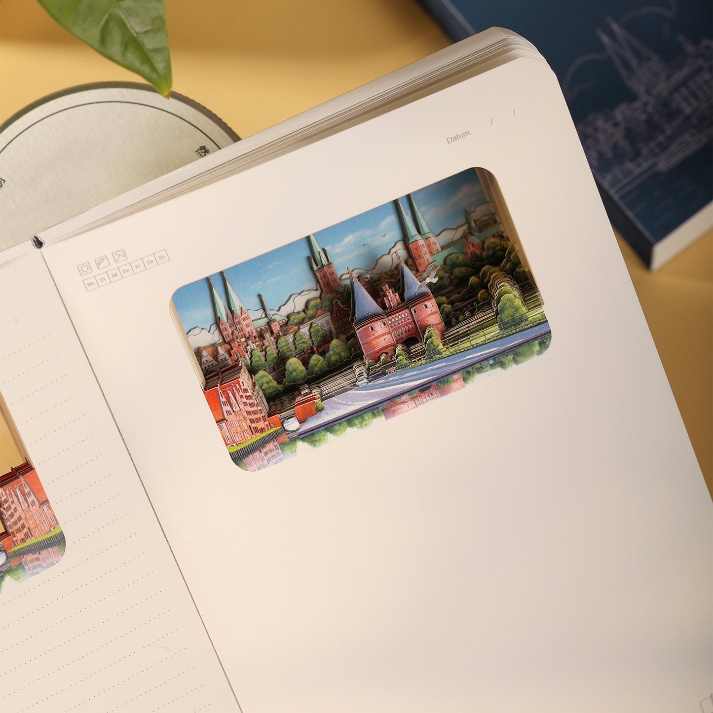 3D Notizbuch Lübeck