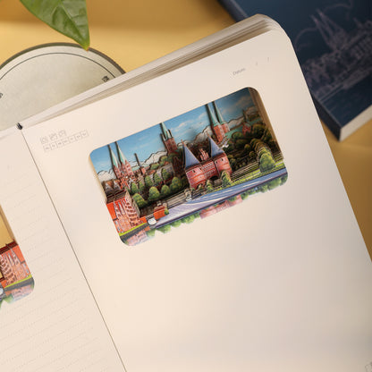 3D Notizbuch Lübeck
