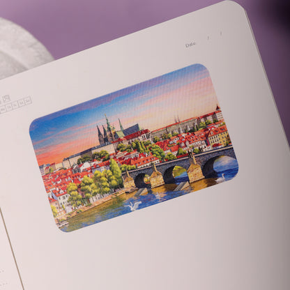 3D Paper Cut Notebook – Prague