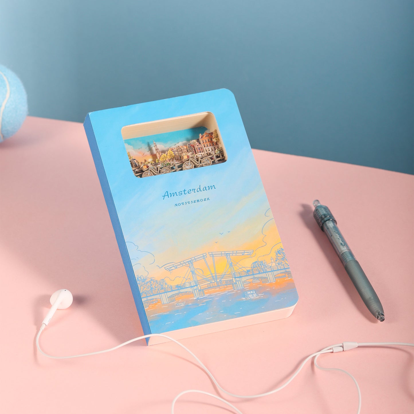 3D - Notizbuch Amsterdam