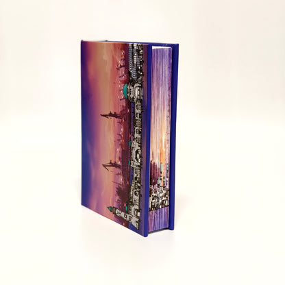 LED book lamp Hamburg Landungsbrücke 