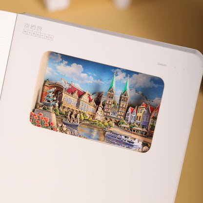 3D Notizbuch Bremen