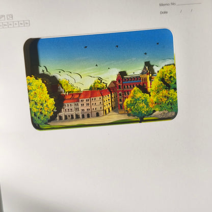 3D-Papierschnitt-Notizbuch – Prag