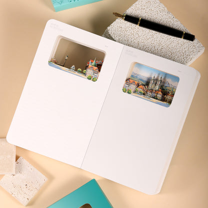 3D Notizbuch St. Gallen